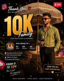 “Mehnat rang lavi 💪
10K family bani gai ❤️
Haju to game sta