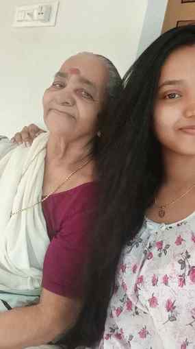 എന്റെ ചുന്ദരി അച്ഛമ്മ 😘mudiyude karyathil nammalekkaal shra