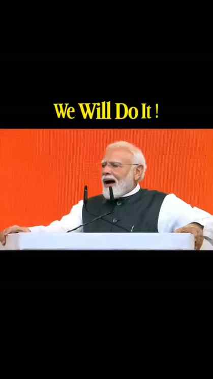 A few words that carry a powerful message: believe in India,