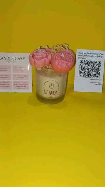 Smells as beautiful as it looks ✨🕯️
.
.
.
#lumacandles #ast