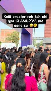 Koiii reh gya ho toh 20 ko aa jana 🤣😆
#GlamUp2026 #Flipka
