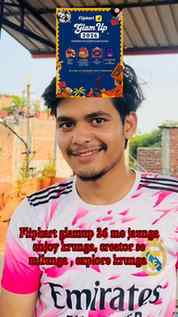 Follow and comment"glam" I will help @flipkart @confluencr