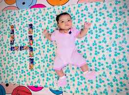 My princess 🫅 4 month completed 06/09/25