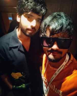 Its my pleasure that I could meet with my favorite singer @a