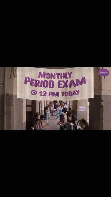 Period Exams? No more!
No more stains.
No more discomfort.
N