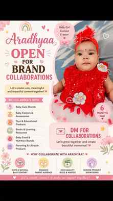 🌸 Aradhyaa is now open for brand collaborations! 🌸
We woul
