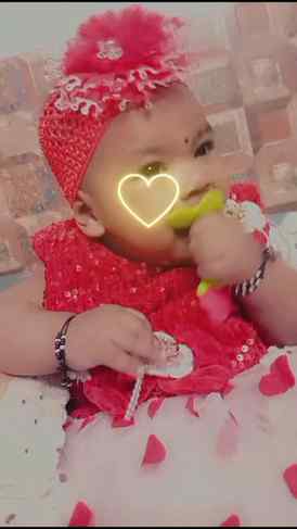 🌷 "My little princess is officially 6 months old today. Eve
