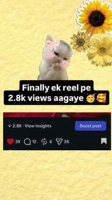 2.8K views with only 59 followers and still 0 brand deals...