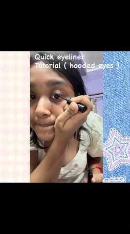 Eyeliner for hooded eyes