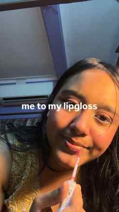 Lip gloss paglu!