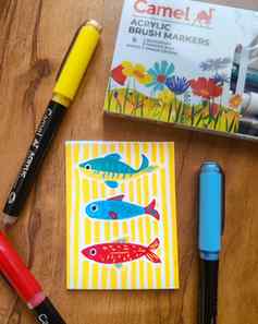 Say hi to these cute colourful fishies ππ π‘
I've been mea
