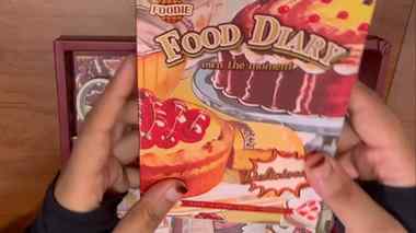 ✨you would love it 
Pretty and delicious food theme journal 