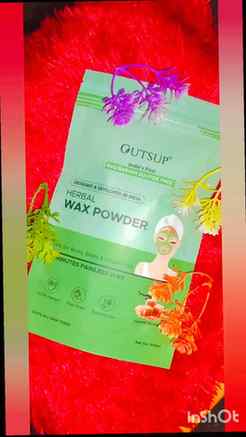 Outsup Herbal Wax Powder is an instant, pain-free hair remov