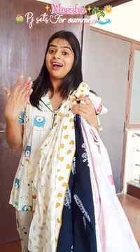 Pj sets for summer meesho comment for link 🔗 @meeshocreator