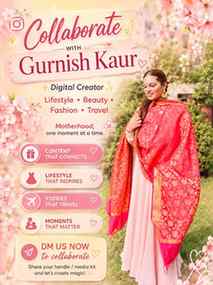 Collaborate with Gurnish Kaur | Lifestyle, Beauty, Fashion &