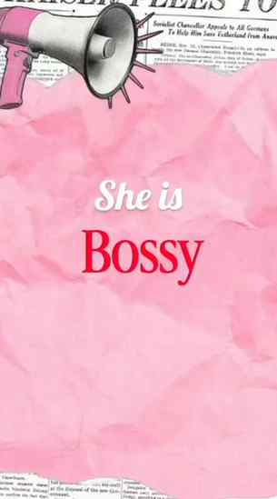 They said I’m bossy, arrogant & self-obsessed…
Me: Yes, I am