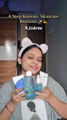 POV: You finally found @isntree  a skincare routine that mak