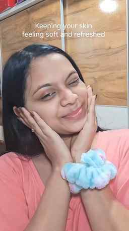 “This is how my skin looks after using Little Dew’s Face Cle