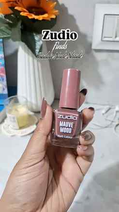 POV: You found that perfect nail paint shade at Zudio 💅✨

O