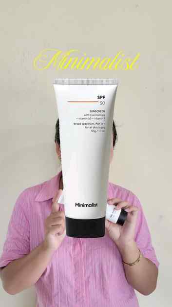 My new obsession @beminimalist__ sunscreen 🧴☀️
#skincarerou
