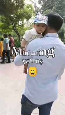 Mini outing 😄#viralreels #trendingnow #babygirl #familymome
