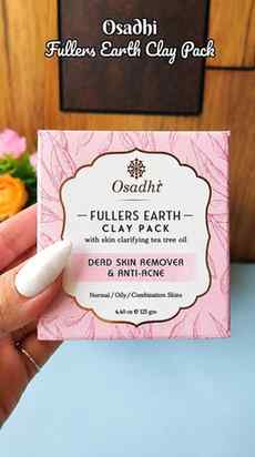 Clay pack from @osadhiskinproducts 

Comment for link..

#ug