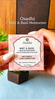 Mint & Basil Moisturizer from @osadhiskinproducts 

#moistur
