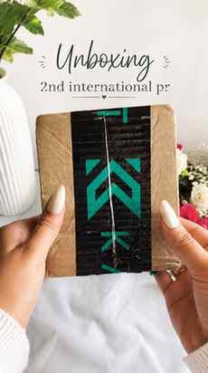 2nd international pr received 

@dalba_india 

Unboxing vide