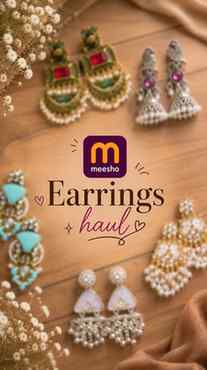 Comment for the link 🖇️🖇️ 

#MeeshoFinds #earringhaul #jew