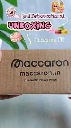 My 3 rd international PR 🌷🧿 from @maccaron_beauty
@beauty