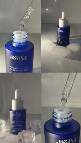 “Blue serum, dewy skin, happy me 💙🫧” Would you add this bl