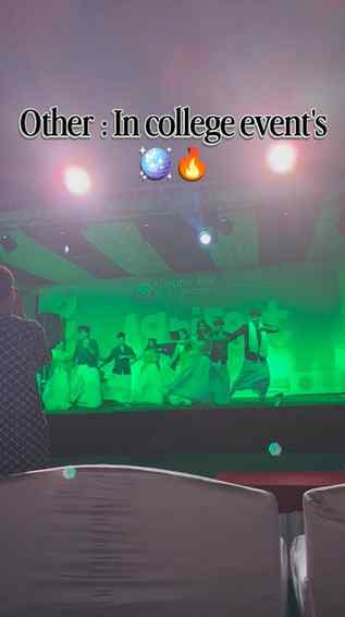 Every one do their performance 😁 but only me and my friends