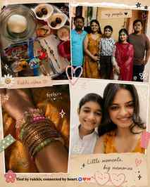 Rakhi vibes, endless love and a lifetime of memories 🥹❤️🎀✨