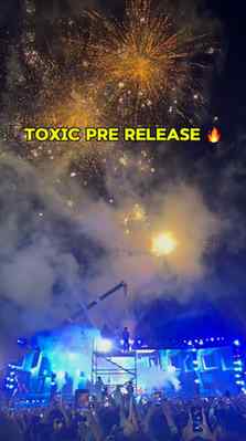 Toxic Pre release event ! Wait for Yash entry 🔥📈
.
.
.
.
#