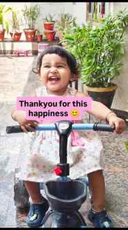 My tiny Achiever ❤️ with her first win.
Mumma Papa is soo pr