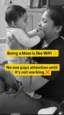 Harsh but true💯
Tag and share with the mom's.
#motherhood
