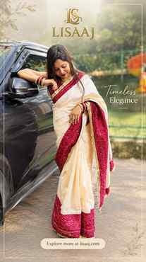 Comment “LINK” for the saree link ✨

A beautiful cream saree
