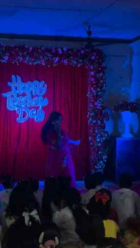 Dance 💃🏻performance✨bye Student 👩🏻🏫teacher day at 🎨Dr