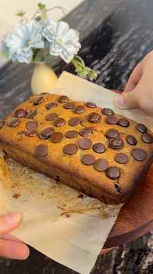 This whole wheat chocolate chip banana bread has officially