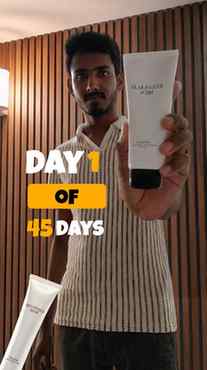 Reginald Men Day 1/45 Skin Care Challenge 
.
.
.
#indianskin