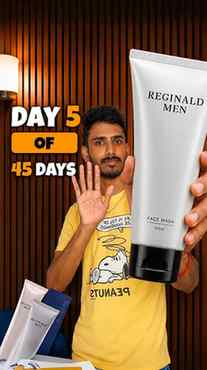 Reginald Men Day 5 /45 Skin Care Challenge

#trendingreels #