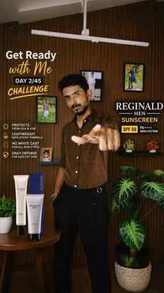 Reginald Men Day 2/45 Skin Care Challenge 
.
.
.
#trendingre