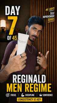 Reginald Men Day 7 /45 Skin Care Challenge

#trendingreels #