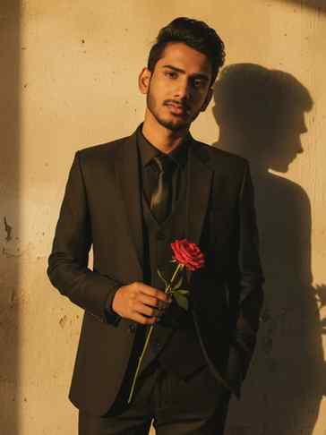 Dressed in silence, speaking with presence. 🌹🖤
.
.
.
.
#lo