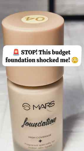 🚨 Budget foundation that actually gives high coverage? YES!