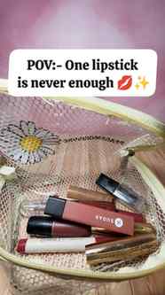 One swipe… and the whole vibe changes. 💄✨
From soft nude d