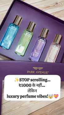One perfume is never enough… so I found 4 stunning fragrance