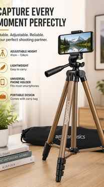 📸✨ Creator essential!
The SYVO 3130 Aluminium Tripod is per
