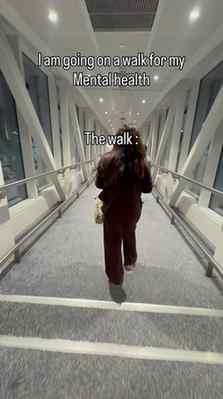 My doctor said I needed more steps, so i am going for a walk