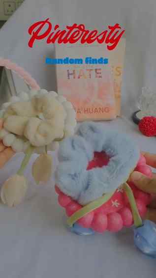 Cute tulip sruncies #cute #tulipsrunchies #fypppppppppppppp